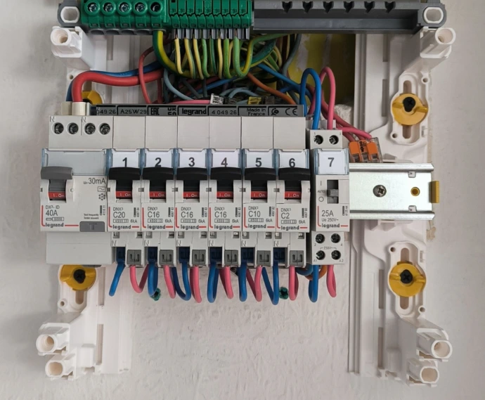 Tableau électrique rénové et sécurisé par un électricien à Saint-Denis